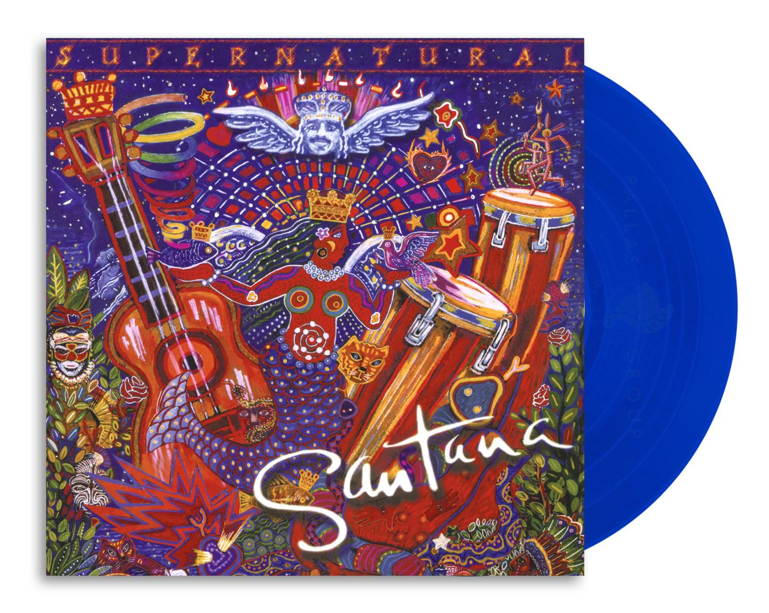 Santana - Supernatural (Blue LP)