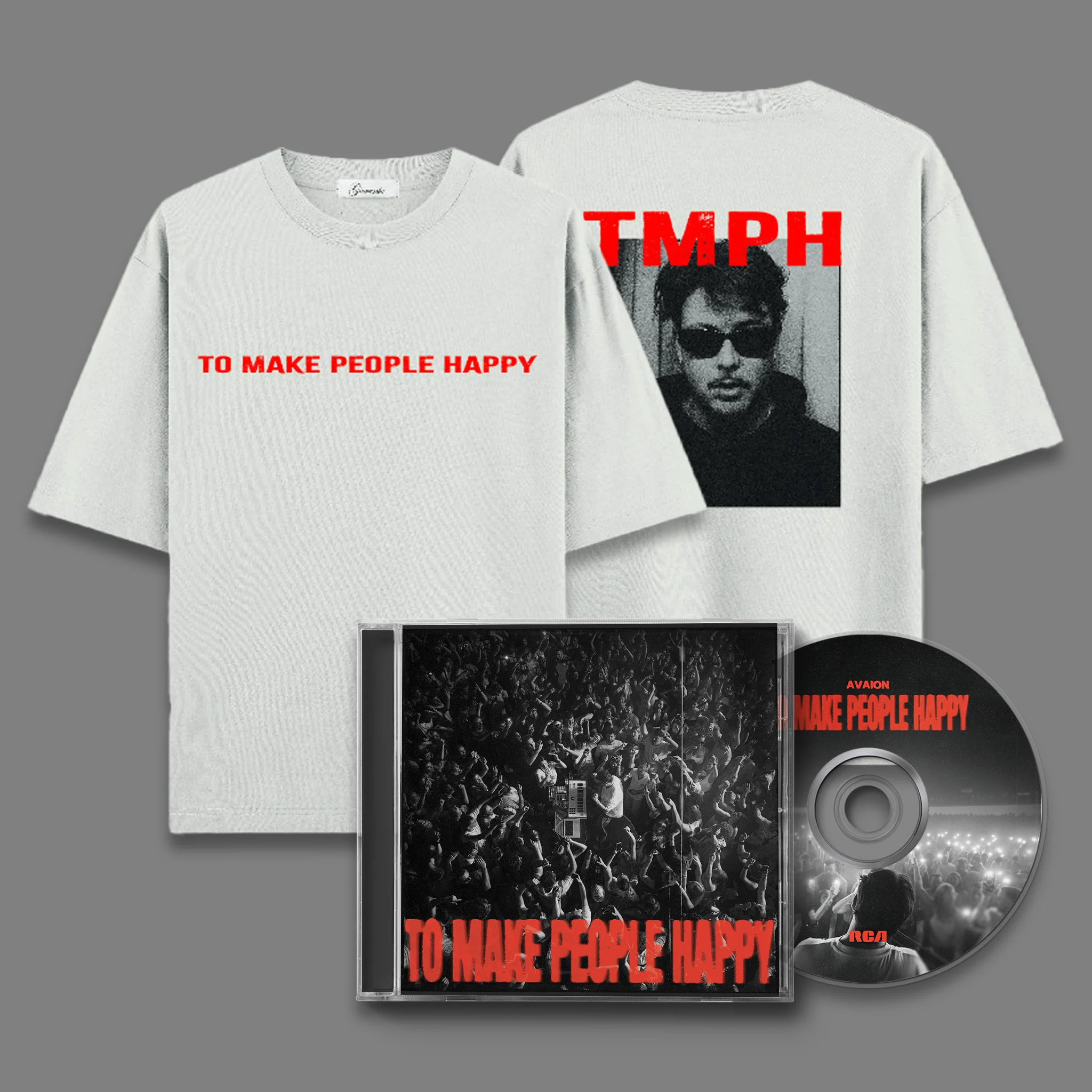 TO MAKE PEOPLE HAPPY (CD + White Shirt) - Image 3